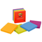 Pack 6 Post-It Super Sticky Notes 76x76mm Marrakesh Colours 5 Pads 70005249969 (6 Packs) - SuperOffice