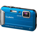 Panasonic Dmc-Ft30 Lumix Digital Tough Camera Blue DMC-FT30GN-A - SuperOffice