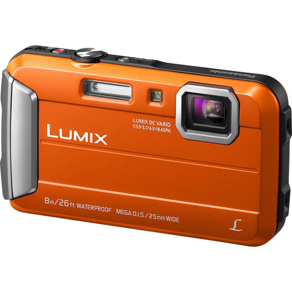Panasonic Dmc-Ft30 Lumix Digital Tough Camera Orange DMC-FT30GN-D - SuperOffice