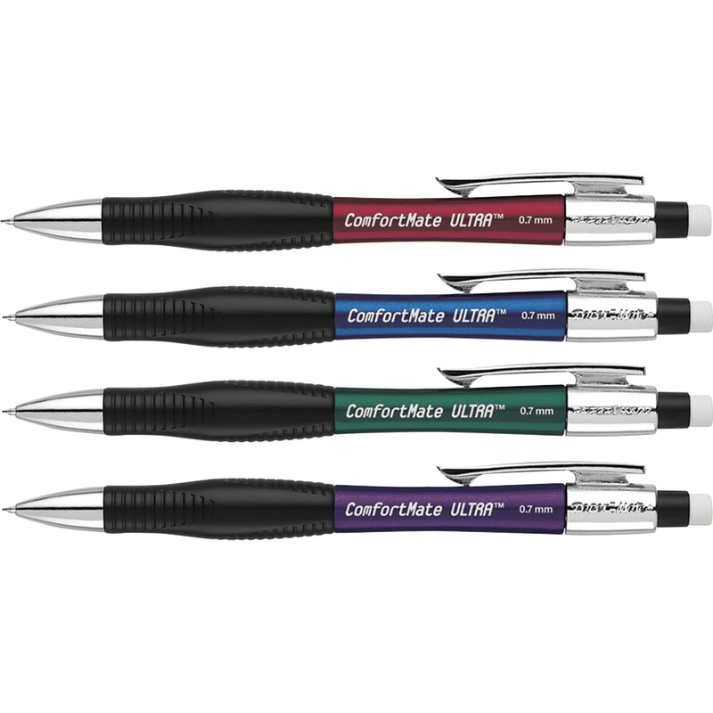 Papermate Comfortmate Ultra Mechanical Pencil 0.7mm Assorted Box 12 1738798 (Box 12) - SuperOffice