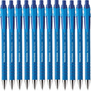 Papermate Flexgrip Retractable Ballpoint Pen Fine 0.8mm Blue Box 12 9560131 (Box 12) - SuperOffice