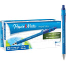 Papermate Flexgrip Retractable Ballpoint Pen Fine 0.8mm Blue Box 12 9560131 (Box 12) - SuperOffice