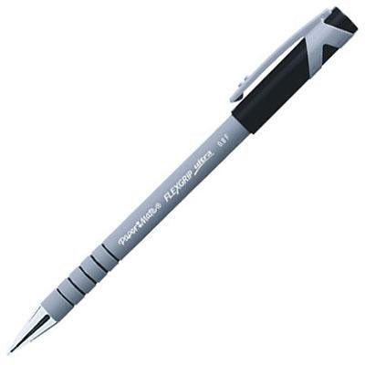 Papermate Flexgrip Ultra Ballpoint Pen Fine Black 9680131 - SuperOffice