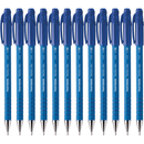 Papermate Flexgrip Ultra Ballpoint Pen Medium NIB Capped Blue Box 12 9610131 (Box 12) Medium Blue Capped - SuperOffice