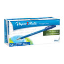 Papermate Flexgrip Ultra Ballpoint Pen Medium NIB Capped Blue Box 12 9610131 (Box 12) Medium Blue Capped - SuperOffice