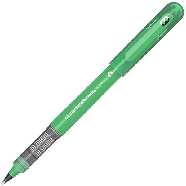 Papermate Inkjoy Arrow Point Rollerball Pen Fine 0.5Mm Green 2010683 - SuperOffice