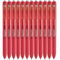 Papermate Inkjoy Gel Pen Medium 0.7mm Retractable Red Box 12 1953047 (Box 12) - SuperOffice