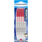 Papermate Kilometrico Ballpoint Pens 1.0Mm Red Pack 5 S30001171 - SuperOffice
