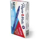 Papermate Profile BallPoint 1.0mm Medium Pen Blue Box 12 2095462 - SuperOffice