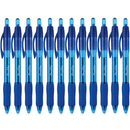 Papermate Profile Ballpoint Pen Retractable Broad 1.4mm Blue Box 12 87206 (Box 12) - SuperOffice