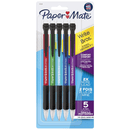 Papermate Write Bros Grip Mechanical Pencil 0.7mm Assorted Pack 5 2104218 - SuperOffice