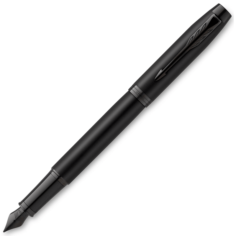 Parker Fountain Pen Achromatic Matte Black Medium 2127742 - SuperOffice