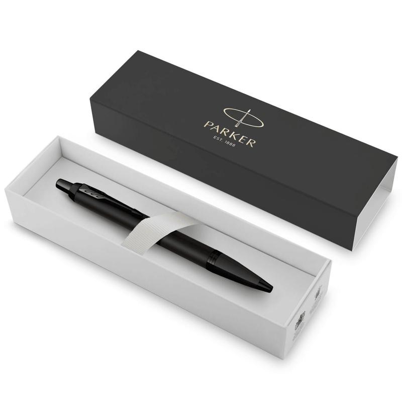 Parker IM Ballpoint Pen Achromatic Matte Black Medium 2127892 - SuperOffice