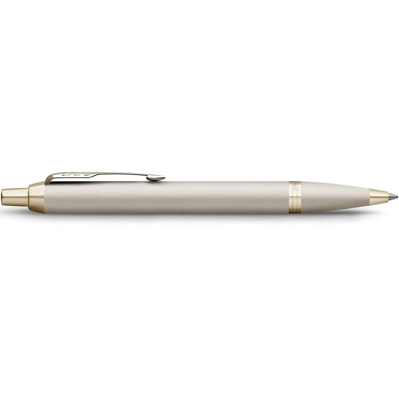 Parker IM Ballpoint Pen Champagne Gold Trim Gift Box Set 2172956 - SuperOffice