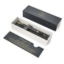 Parker IM Ballpoint Pen Gloss Black Gold Trim + Gift Box 1931666 - SuperOffice
