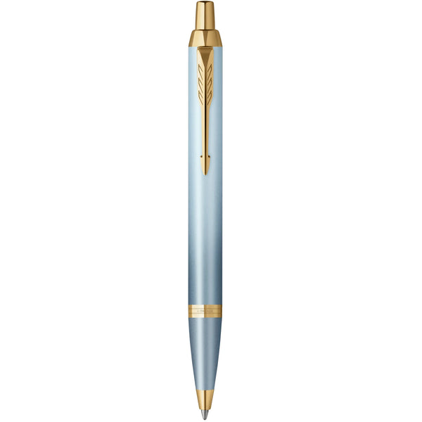 Parker IM Ballpoint Pen Rituals Gradient Turquoise Green Gold Trim Gift Box 2203894 - SuperOffice