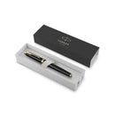 Parker IM Premium Black Gold Trim Fountain Pen 1931652 - SuperOffice