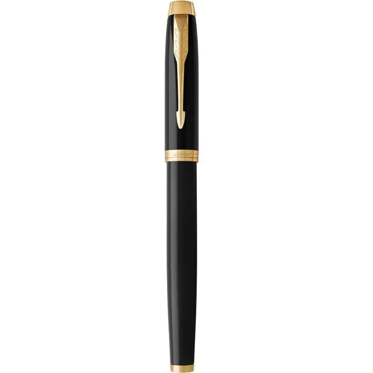 Parker IM Premium Black Gold Trim Fountain Pen 1931652 - SuperOffice