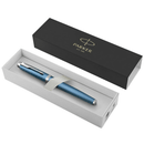 Parker IM Premium Blue Grey Fountain Pen Chrome Trim 2143654 - SuperOffice