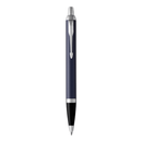 Parker IM Premium Matte Blue Chrome Ball Point Pen 1931668 - SuperOffice