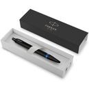 Parker IM Professional Ballpoint Pen Satin Black Vibrant Blue Ring Gift Box 2172941 - SuperOffice