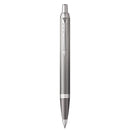Parker IM Writing Rituals Ballpoint Pen Medium Tip Gradient Chrome Trim Grey Gift Box 2203898 - SuperOffice