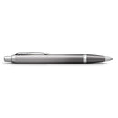 Parker IM Writing Rituals Ballpoint Pen Medium Tip Gradient Chrome Trim Grey Gift Box 2203898 - SuperOffice
