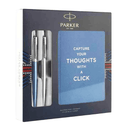 Parker Jotter Ballpoint Pen Duo & Notebook Gift Set PARKERSET - SuperOffice