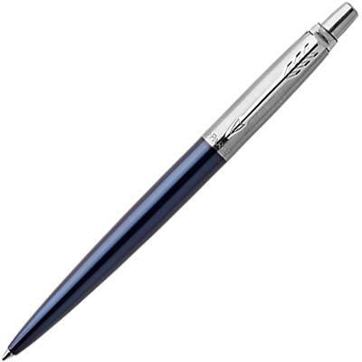 Parker Jotter Ballpoint Pen Royal Blue Chrome Trim Medium Blue 1953209 - SuperOffice