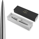 Parker Jotter Ballpoint Pen Stainless Steel Chrome Trim Gift Box 1953170 - SuperOffice