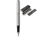 Parker Jotter Fountain Pen Stainless Steel Chrome Trim Gift Box Set 2030946 - SuperOffice