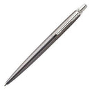 Parker Jotter Premium Ballpoint Pen Medium Blue Ink Oxford Grey With Pinstripe Pattern 1953199 - SuperOffice