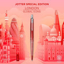 Parker Jotter Special Edition Global Icons Ballpoint Pen London Red Gift Box 2221603 - SuperOffice