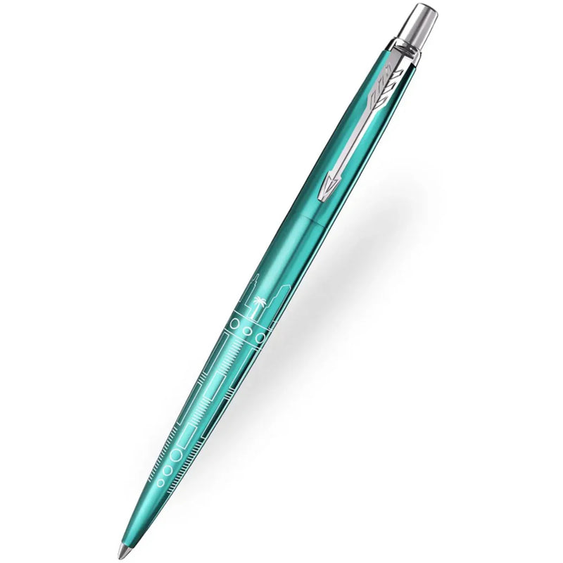 Parker Jotter Special Edition Global Icons Ballpoint Pen Miami Turquoise Gift Box 2221602 - SuperOffice