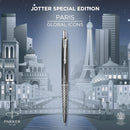 Parker Jotter Special Edition Global Icons Ballpoint Pen Paris Grey Gift Box 2221601 - SuperOffice