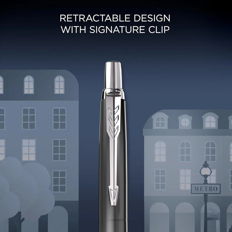 Parker Jotter Special Edition Global Icons Ballpoint Pen Paris Grey Gift Box 2221601 - SuperOffice