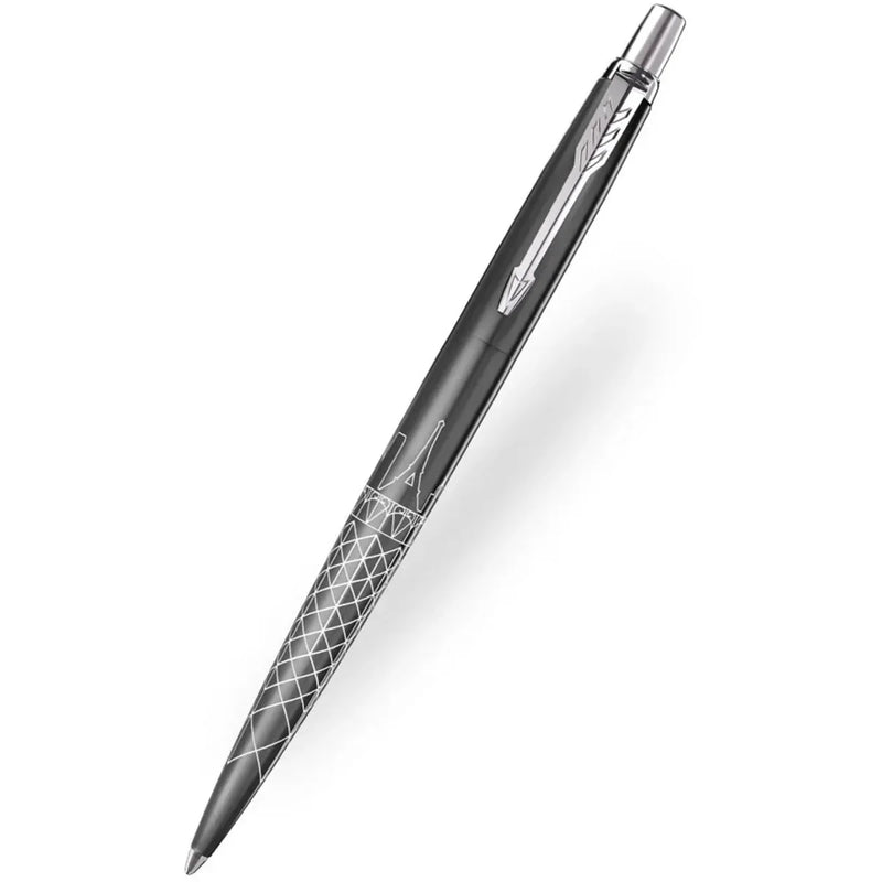 Parker Jotter Special Edition Global Icons Ballpoint Pen Paris Grey Gift Box 2221601 - SuperOffice