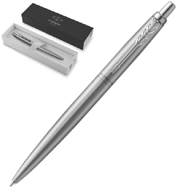 Parker Jotter XL Ballpoint Pen Large Monochrome Matte Grey Steel Gift Box 2122756 - SuperOffice