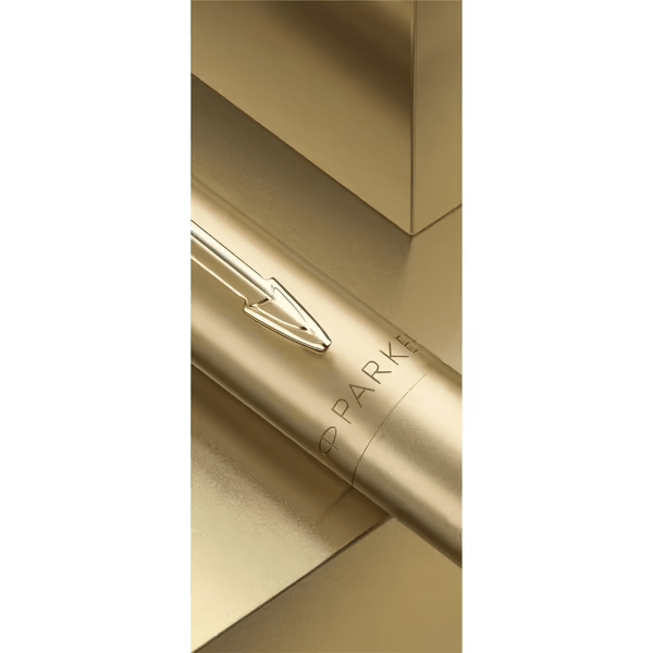 Parker Jotter XL Ballpoint Pen Large Monochrome Matte Yellow Gold Gift Box 2122754 - SuperOffice
