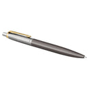 Parker Jotter XL Ballpoint Pen Medium Tip Grey Lacquer Gold Trim Gift Box 2213722 - SuperOffice