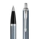 Parker Premium IM Ballpoint Pen Light Blue Grey Medium Nib Black 1931669 - SuperOffice