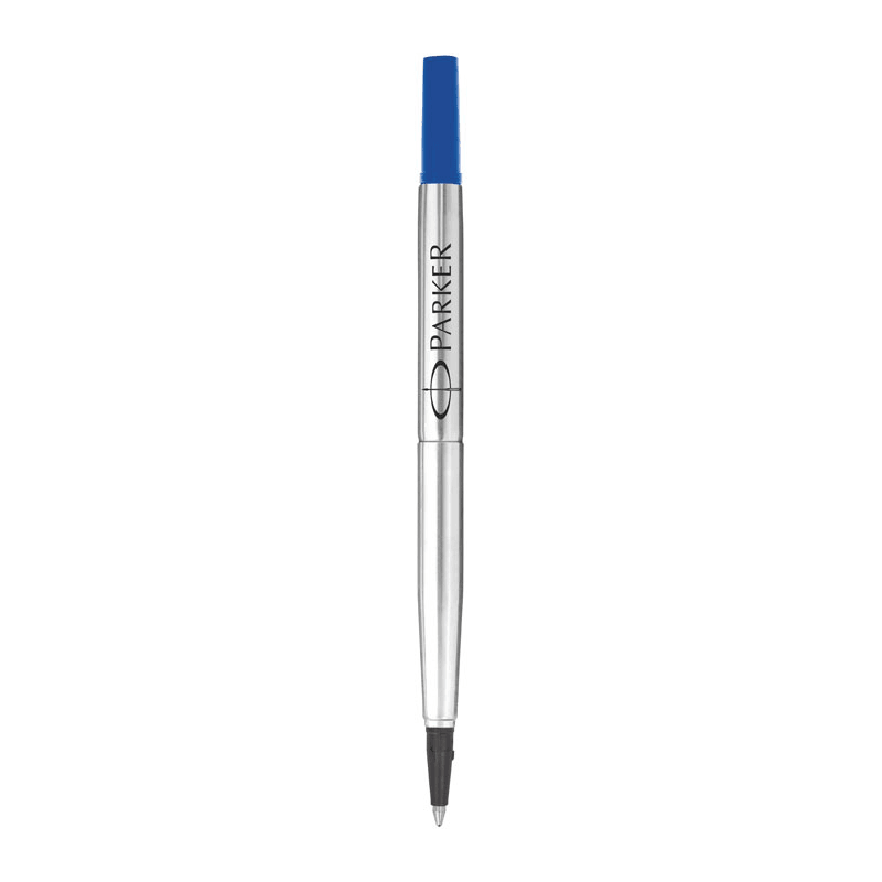Parker Quink Flow Pen Refill Rollerball Medium Nib Blue 4 Pack 1950324 (4 Pack RB Medium Blue) - SuperOffice