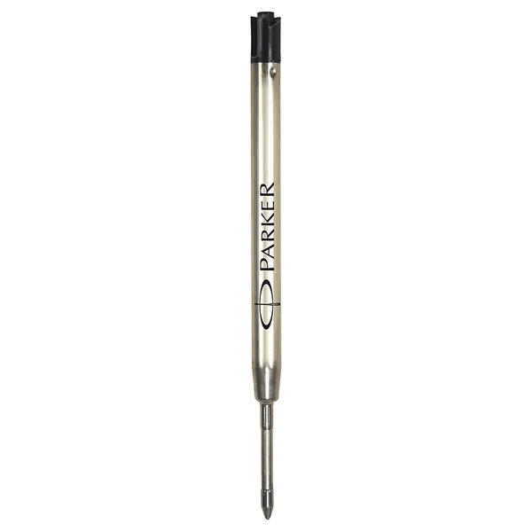 Parker Quink Pen Refill Ballpoint Broad Thick Nib 1.2mm Black Pack 4 Bulk 1950366 (4 Pack) - SuperOffice