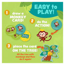 Peaceable Kingdom Monkey Around The Wiggle & Giggle Game Kids Game 643356057641 - SuperOffice