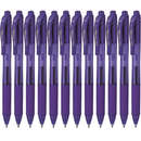 Pentel BL107 Energel-X Retractable Gel Ink Pen 0.7mm Violet Purple Box 12 BL107V (Box 12) - SuperOffice