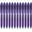 Pentel BL107 Energel-X Retractable Gel Ink Pen 0.7mm Violet Purple Box 12 BL107V (Box 12) - SuperOffice