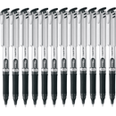 Pentel BL17 Energel Gel Ink Pen Medium 0.7mm Black Box 12 BL17-A (Box 12) - SuperOffice