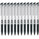 Pentel BL17 Energel Gel Ink Pen Medium 0.7mm Black Box 12 BL17-A (Box 12) - SuperOffice