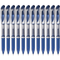Pentel BL57 Energel Liquid Gel Ink 0.7mm Medium Pen Blue Box 12 BL57-C BLUE (Box 12) - SuperOffice
