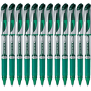 Pentel BL57 Energel Liquid Gel Ink 0.7mm Medium Pen Green Box 12 BL57-D GREEN (Box 12) - SuperOffice